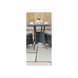 EMILY 2 seat Bistro set with armless chairs