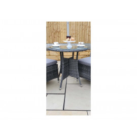 EMILY 2 seat Bistro set with armless chairs