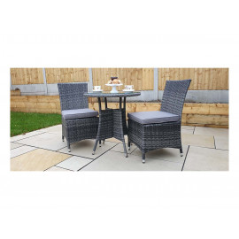 EMILY 2 seat Bistro set with armless chairs