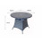 EMILY Round Table 100 Dia with HDPE wood effect Top