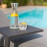 Aluminium Side Table / Grey