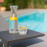 Allure Double Sunlounger / Flanelle