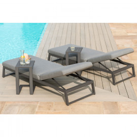 Allure Sunlounger / Flanelle