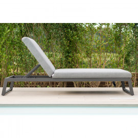 Allure Sunlounger / Flanelle