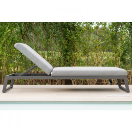 Allure Sunlounger / Flanelle