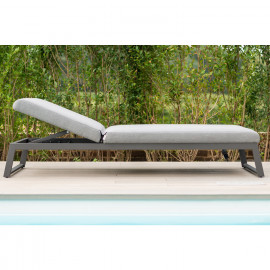 Allure Sunlounger / Flanelle