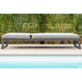 Allure Sunlounger / Flanelle