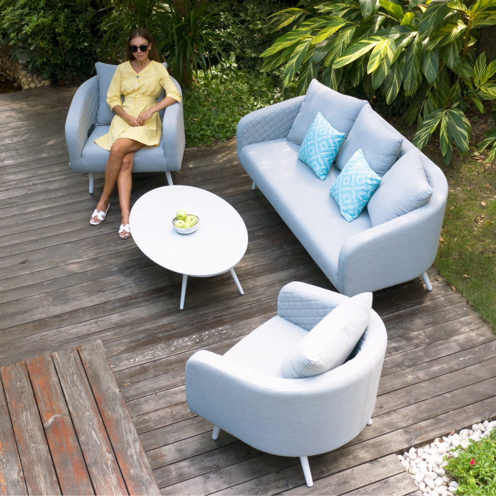 Ambition 3 Seat Sofa Set / Lead Chine