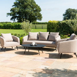 Ambition 3 Seat Sofa Set / Taupe