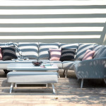 Ambition Square Corner Dining Set with Rising Table / Lead Chine