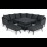 Ambition Square Corner Dining Set with Rising Table / Charcoal