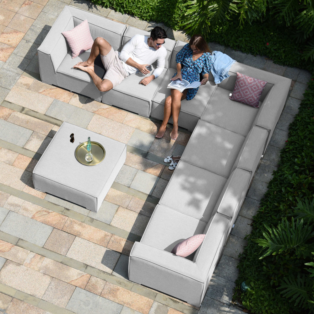 Apollo Large Corner Sofa Group / Lead Chine