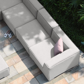 Apollo Large Corner Sofa Group / Lead Chine