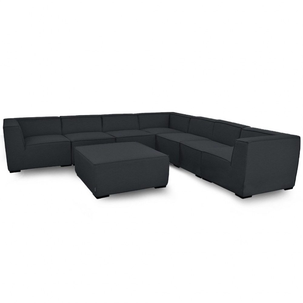 Apollo Large Corner Sofa Group / Charcoal