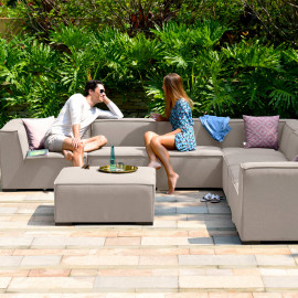 Apollo Large Corner Sofa Group / Taupe