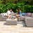 Apollo Large Corner Sofa Group / Taupe