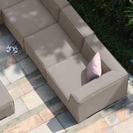 Apollo Large Corner Sofa Group / Taupe