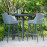Regal 4 Seat Round Bar Set / Flanelle