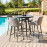 Regal 4 Seat Round Bar Set / Flanelle