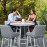 Regal 4 Seat Round Bar Set / Lead Chine