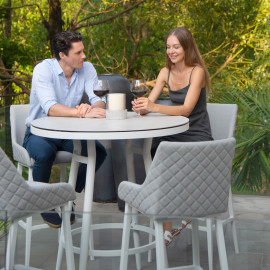 Regal 4 Seat Round Bar Set / Lead Chine
