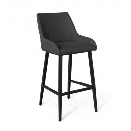 Regal 4 Seat Round Bar Set / Charcoal
