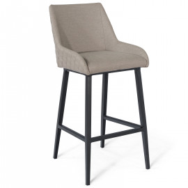 Regal 4 Seat Round Bar Set / Taupe