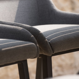 Regal 6 Seat Rectangular Bar Set / Flanelle