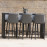 Regal 6 Seat Rectangular Bar Set / Flanelle