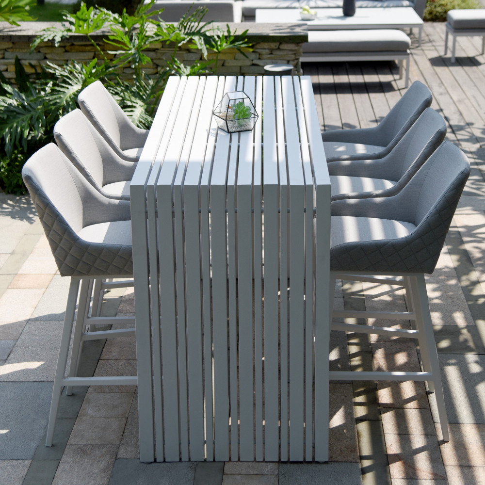 Regal 6 Seat Rectangular Bar Set / Lead Chine