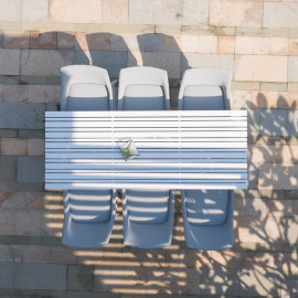 Regal 6 Seat Rectangular Bar Set / Lead Chine