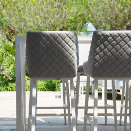 Regal 6 Seat Rectangular Bar Set / Lead Chine
