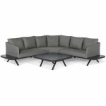 Cove Corner Sofa Group / Flanelle
