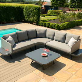 Cove Corner Sofa Group / Flanelle