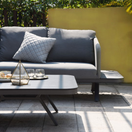 Cove Corner Sofa Group / Flanelle