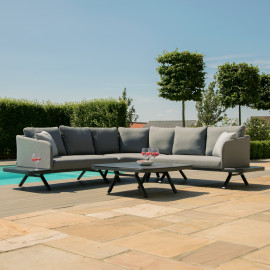 Cove Corner Sofa Group / Flanelle
