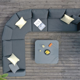 Cove Corner Sofa Group / Charcoal
