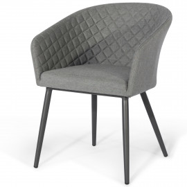 Ambition 6 Seat Oval Dining Set / Flanelle