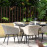Ambition 6 Seat Oval Dining Set / Oatmeal