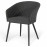 Ambition 6 Seat Oval Dining Set / Charcoal