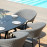 Pebble 6 Seat Oval Dining Set / Flanelle