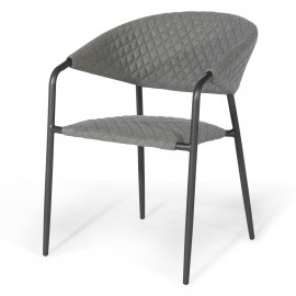 Pebble 6 Seat Oval Dining Set / Flanelle