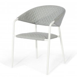 Pebble 8 Seat Oval Dining Set / Lead Chine