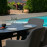 Zest 6 Seat Oval Dining Set / Charcoal