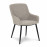 Zest 6 Seat Oval Dining Set / Taupe
