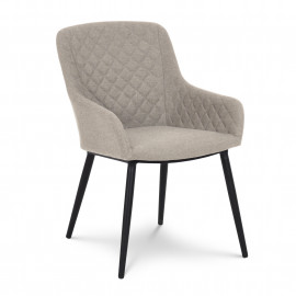 Zest 6 Seat Oval Dining Set / Taupe