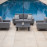 Ethos 2 Seat Sofa Set with Coffee Table / Flanelle
