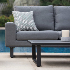 Ethos 3 Seat Sofa Set / Flanelle