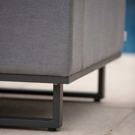 Ethos 3 Seat Sofa Set / Flanelle
