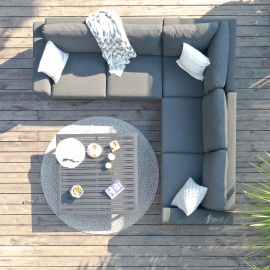 Ethos Corner Sofa Group / Flanelle